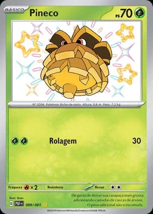 Carta Pineco Pineco - 099/091