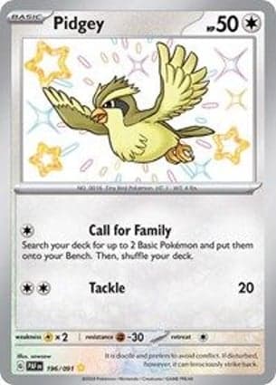 Carta Pidgey