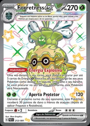 Carta Forretress ex Forretress ex - 212/091