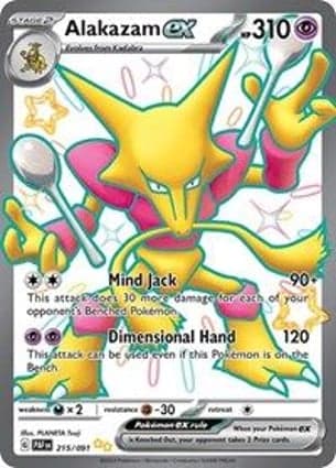 Carta Alakazam ex