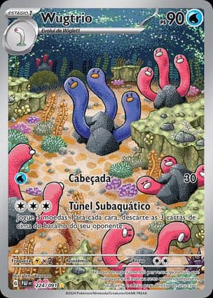 Carta Wugtrio Wugtrio - 224/091