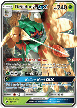 Carta Decidueye-GX