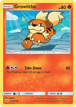 Carta Growlithe