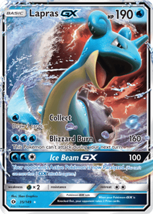 Carta Lapras-GX