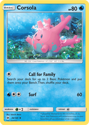 Carta Corsola