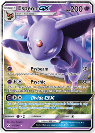 Carta Espeon-GX