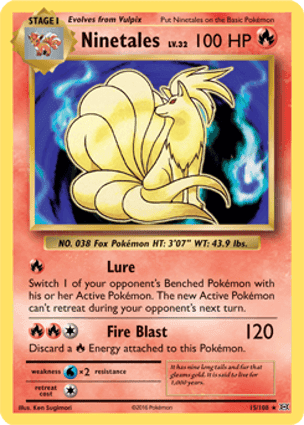 Carta Ninetales