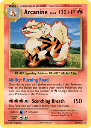 Carta Arcanine