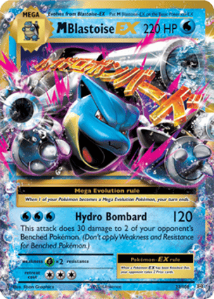 Carta M-Blastoise-EX