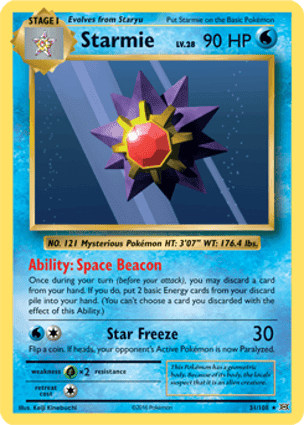 Carta Starmie