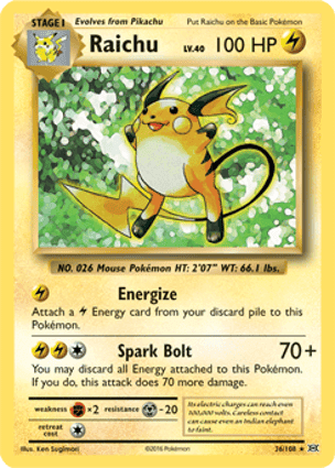 Carta Raichu