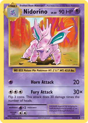 Carta Nidorino