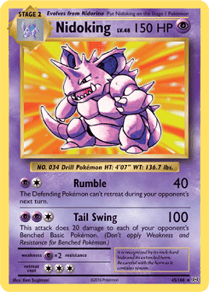 Carta Nidoking