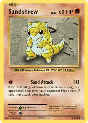 Carta Sandshrew