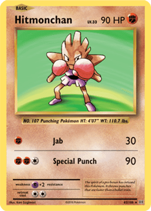 Carta Hitmonchan