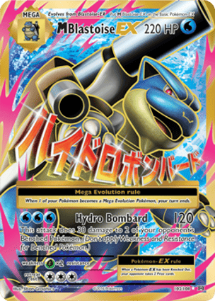 Carta M-Blastoise-EX