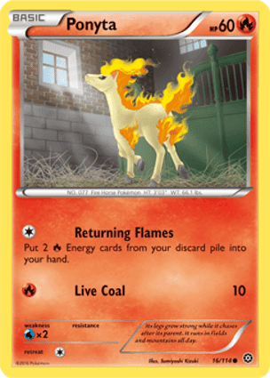 Carta Ponyta