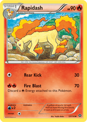Carta Rapidash