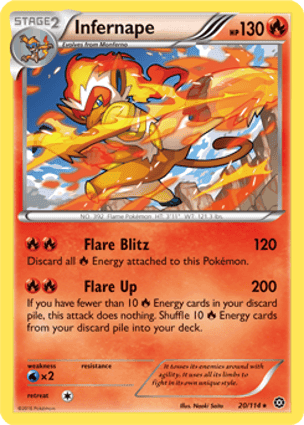 Carta Infernape