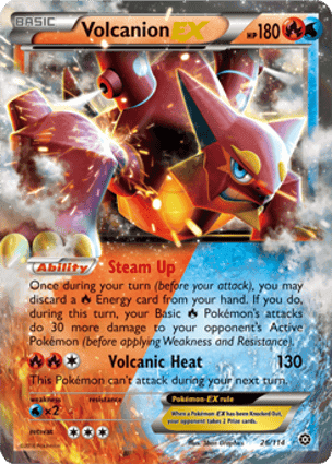Carta Volcanion-EX