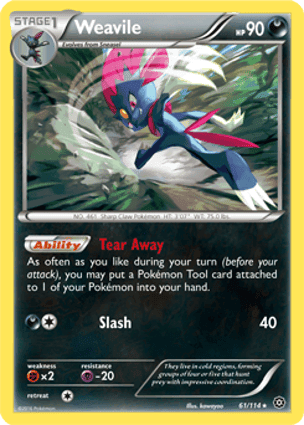 Carta Weavile