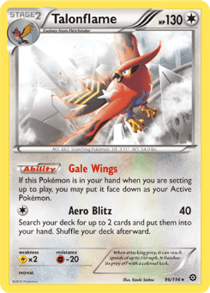 Carta Talonflame