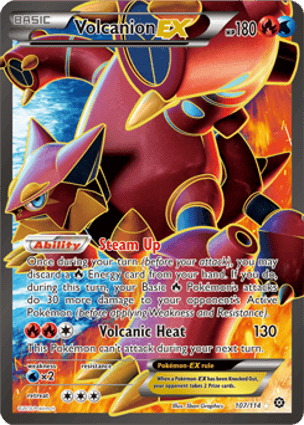 Carta Volcanion-EX