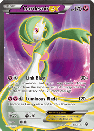 Carta Gardevoir-EX