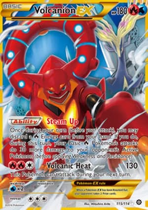 Carta Volcanion-EX