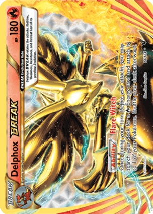 Carta Delphox TURBODelphox BREAK