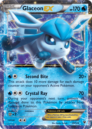 Carta Glaceon-EX