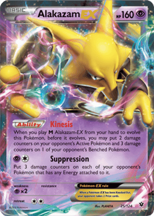 Carta Alakazam-EX