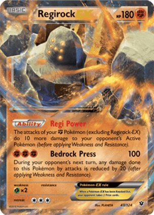Carta Regirock-EX