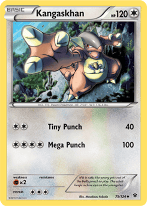 Carta Kangaskhan