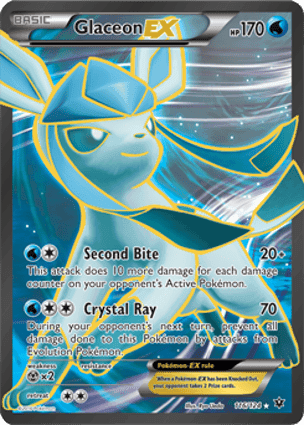Carta Glaceon-EX