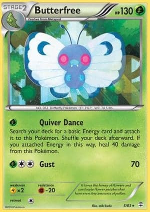 Carta Butterfree