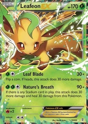 Carta Leafeon-EX