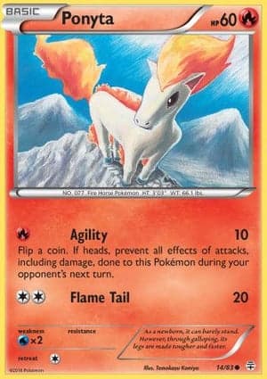 Carta Ponyta