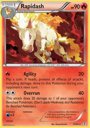 Carta Rapidash
