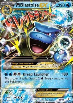 Carta M-Blastoise-EX