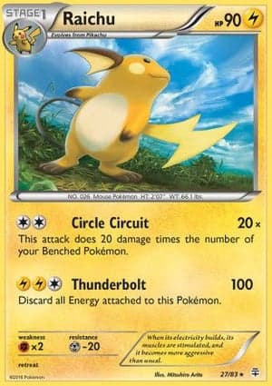 Carta Raichu