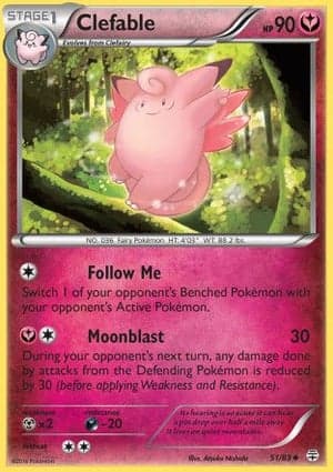 Carta Clefable