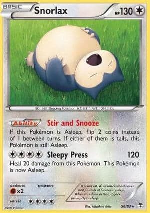 Carta Snorlax