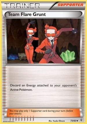 Carta Grunhido da Equipe Flare
