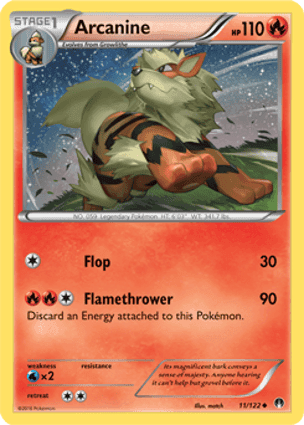 Carta Arcanine