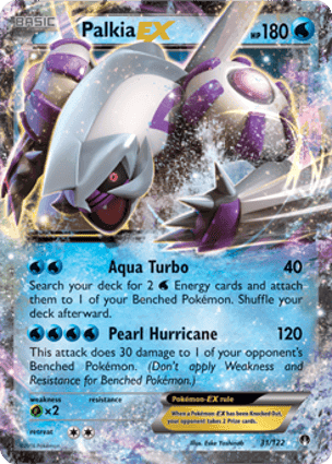 Carta Palkia-EX