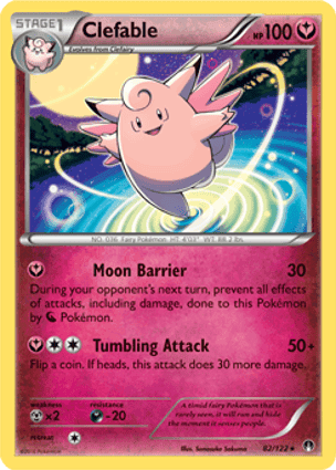 Carta Clefable