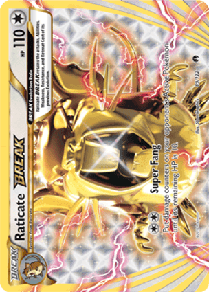 Carta Raticate TURBORaticate BREAK