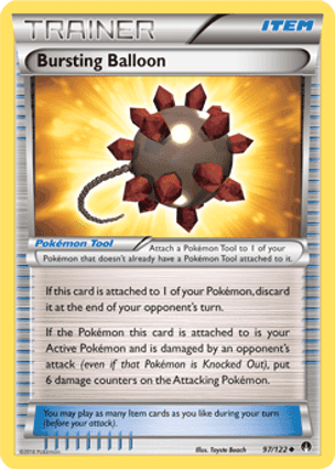 Carta Estouro de Balão