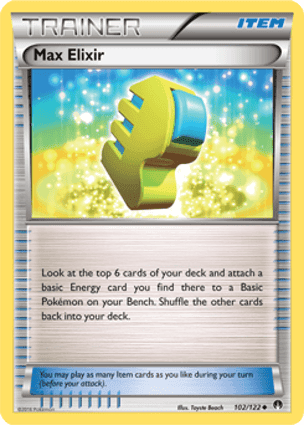 Carta Elixir Máximo